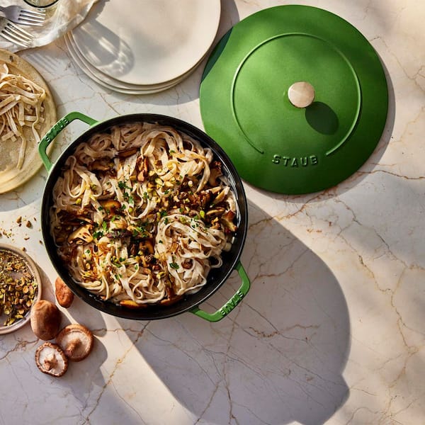staub 5-qt Enameled Cast Iron Dutch Oven Essential French Oven