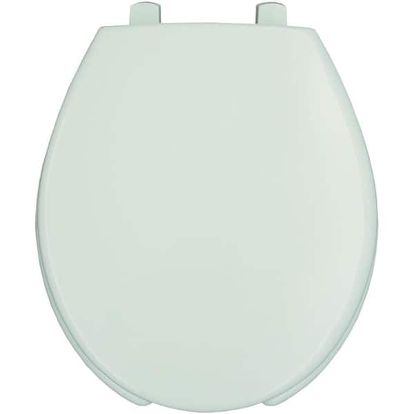BEMIS Medic-Aid STA-TITE Round Open Front Toilet Seat in White