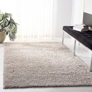 Arizona Shag Linen 8 ft. x 10 ft. Solid Area Rug