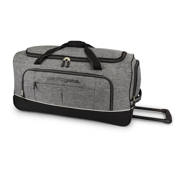 PACIFIC GEAR Keystone 30 in. Rolling Grey Duffel Bag