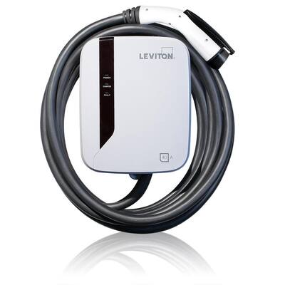 Level 2 Electric Vehicle Charging Station 40 Amp NEMA Type 3R 25 ft. Cable Hardwired