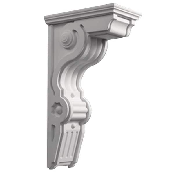 Fypon 8-1/2 in. x 22-1/2 in. x 26 in. Polyurethane Timber Corbel