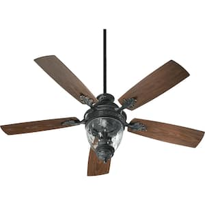 Georgia 52 in. Indoor/Outdoor Old World Ceiling Fan with Wall Control