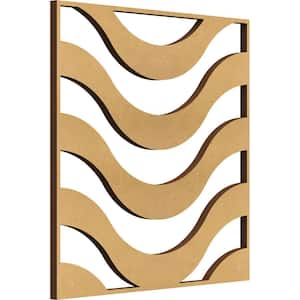 7-3/8 in. x 7-3/8 in. x 1/4 in. MDF Extra Small Parker Decorative Fretwork Wood Wall Panels 10-Pack