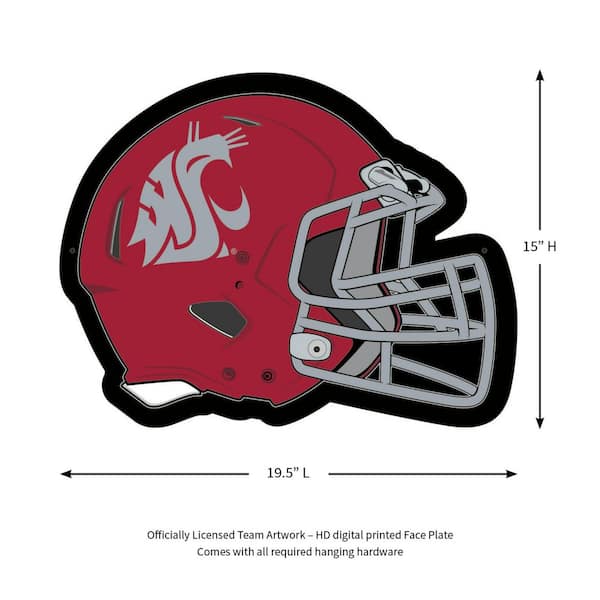 WSU Cougar Shutt replica factory football helmet