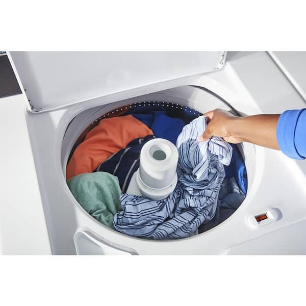 3.5 cu.ft. Top Load Washer in White with Dual Action Agitator