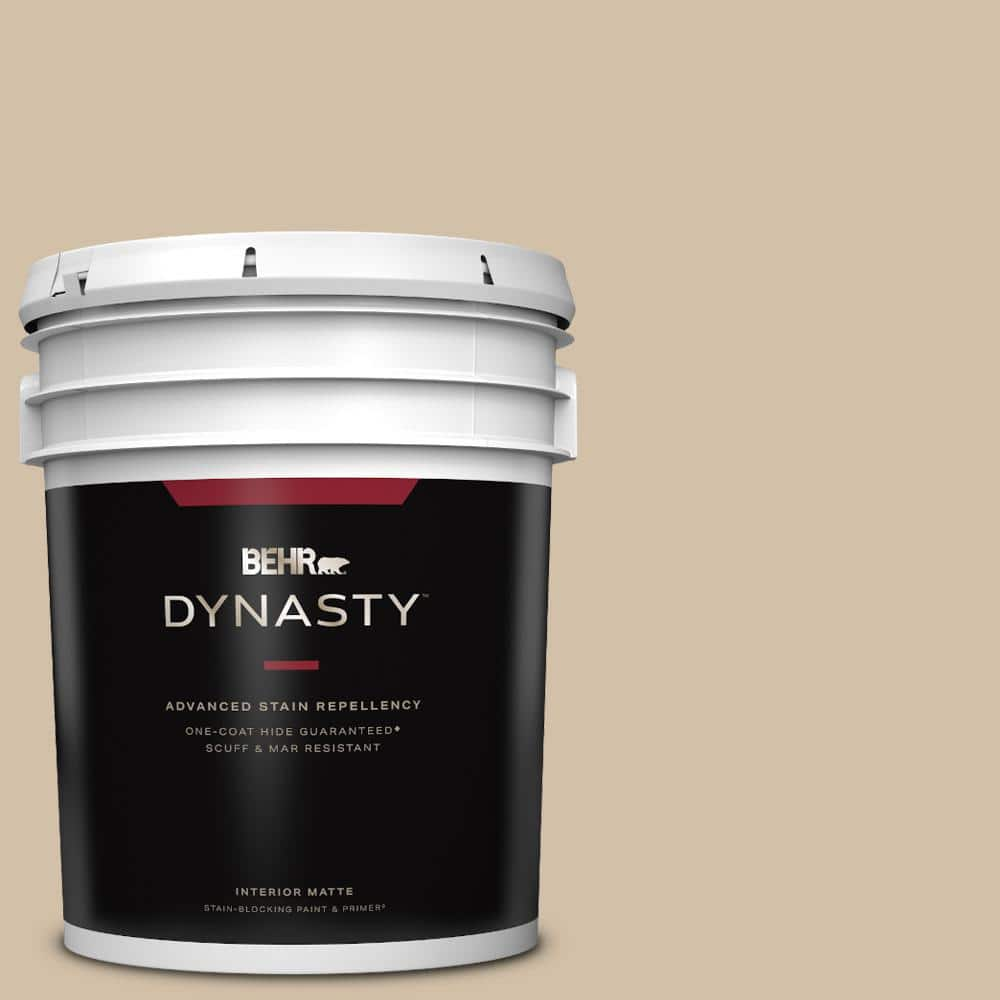 BEHR DYNASTY 5 gal. #PPU7-08 Baja One-Coat Hide Matte Interior Stain ...