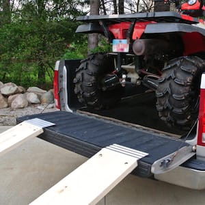 12 in. Aluminum Truck Loading Ramp Plate Kit (Includes 2 Ramp Plates)
