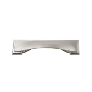 Dover 3 in., 3-3/4 in. (96 mm) and 5-1/16 in. (128 mm) Satin Nickel Cup Pull (5-Pack)