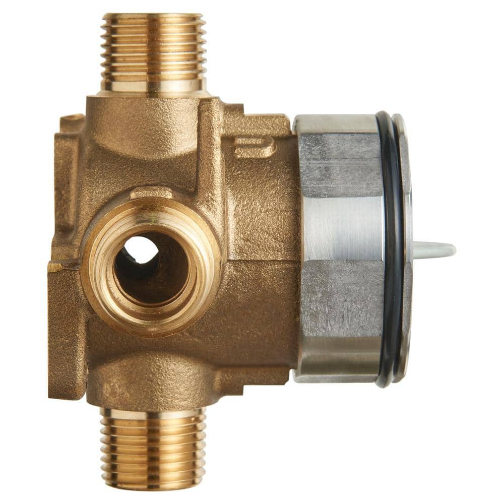 American Standard Brass Shower Rough-In Valve with Universal Inlets/Outlets