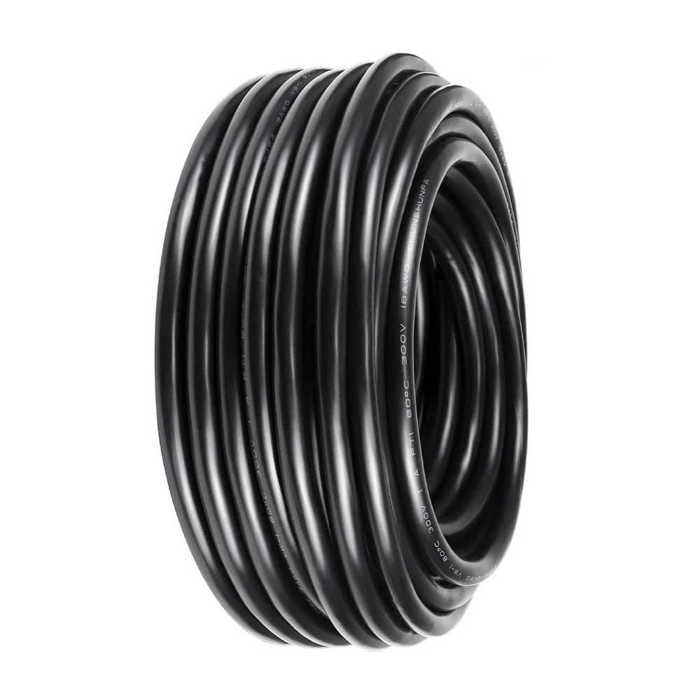 18-Gauge Wire 100 ft. 18/3 Stranded Tinned Copper Grounded Landscape Lighting Wire price history on PriceWatchPro