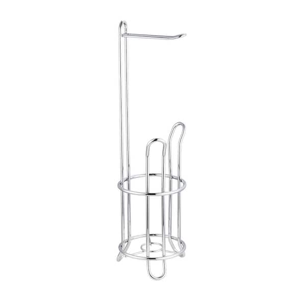 Home Basics Toilet Paper Holder in Chrome