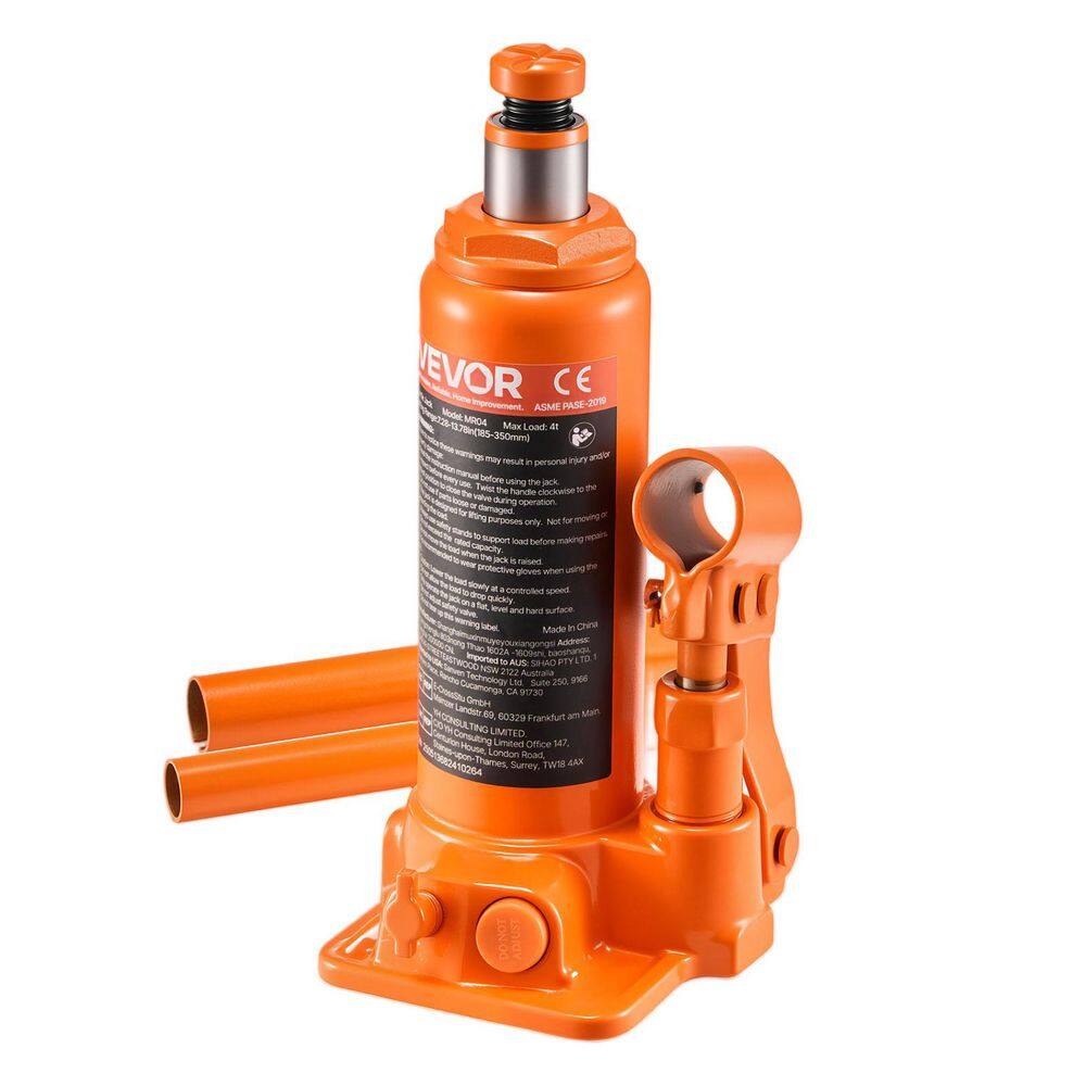Hydraulic Bottle Jack, 4 Ton (8818.4 lbs. ) Capacity, 7.3-13.8 in. Lift, Heavy-Duty Welded Jack for Car, SUV 2025 update price history on PriceWatchPro