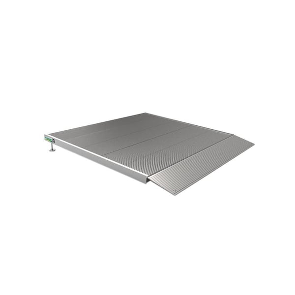 Photo 1 of TRANSITIONS Aluminum Threshold Ramp with Adjustable Height 36 in. L x 36 in. W