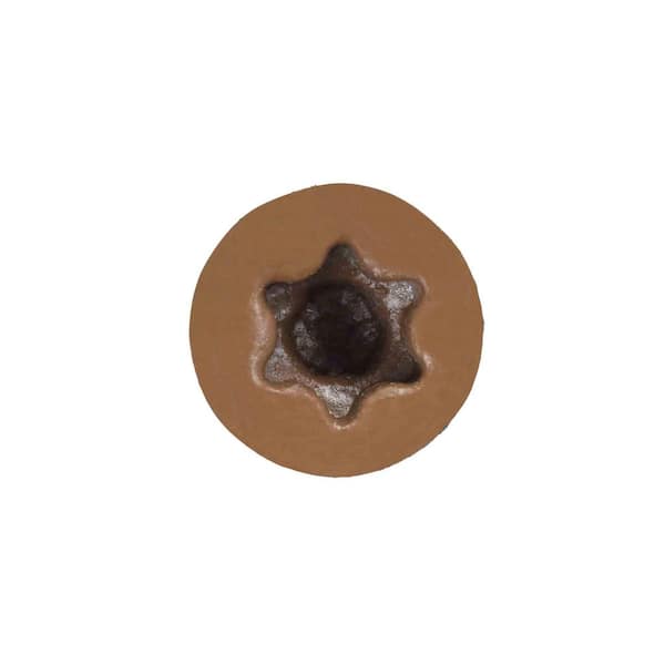 FastenMaster 2-1/2 in. Brown Torx Trim Head TrapEase Composite
