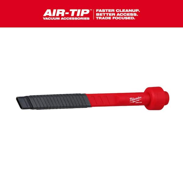 AIR-TIP 1-1/4 in. - 2-1/2 in. Flexible Long Reach Crevice Tool Attachment For Wet/Dry Shop Vacuums (1-Piece)
