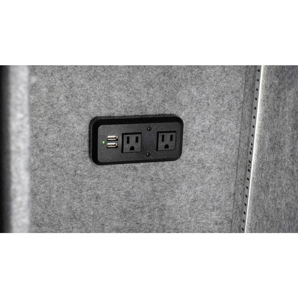 Fortified Black Steel 34 Gun Fireproof Digital Safe