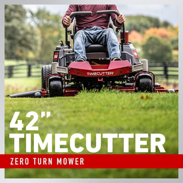 TimeCutter 42 in. Briggs and Stratton 15.5 HP Zero Turn Riding Mower with  Smart Speed