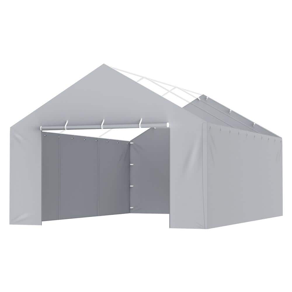 VEVOR Carport Replacement Canopy Cover Side Wall 13 x 20 ft 