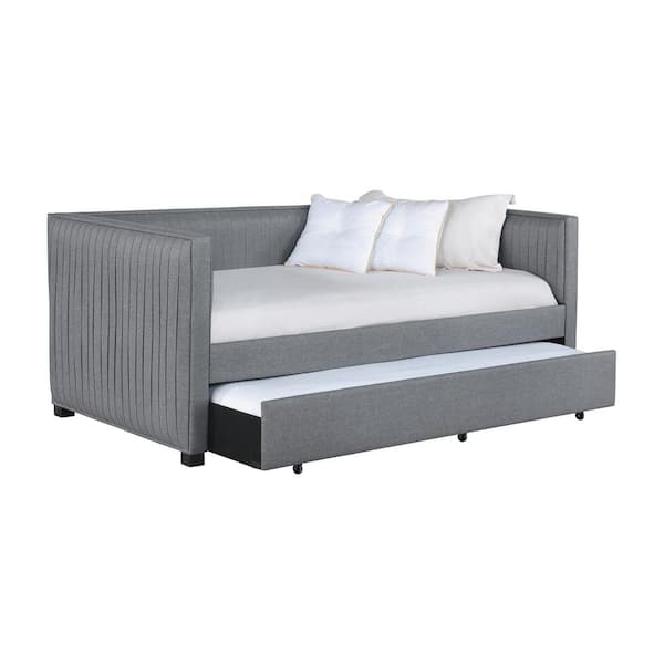 Coaster Home Furnishings Brodie Grey Upholstered Twin Daybed with