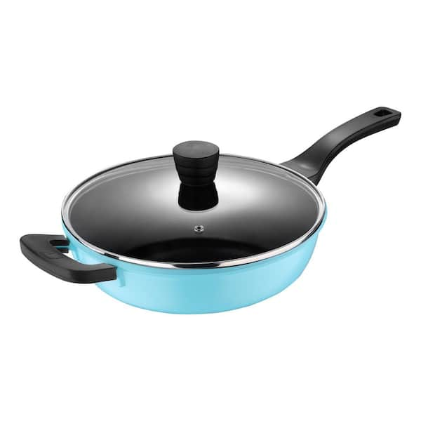 BERGNER 4 qt. Aluminum Saute Pan with Lid