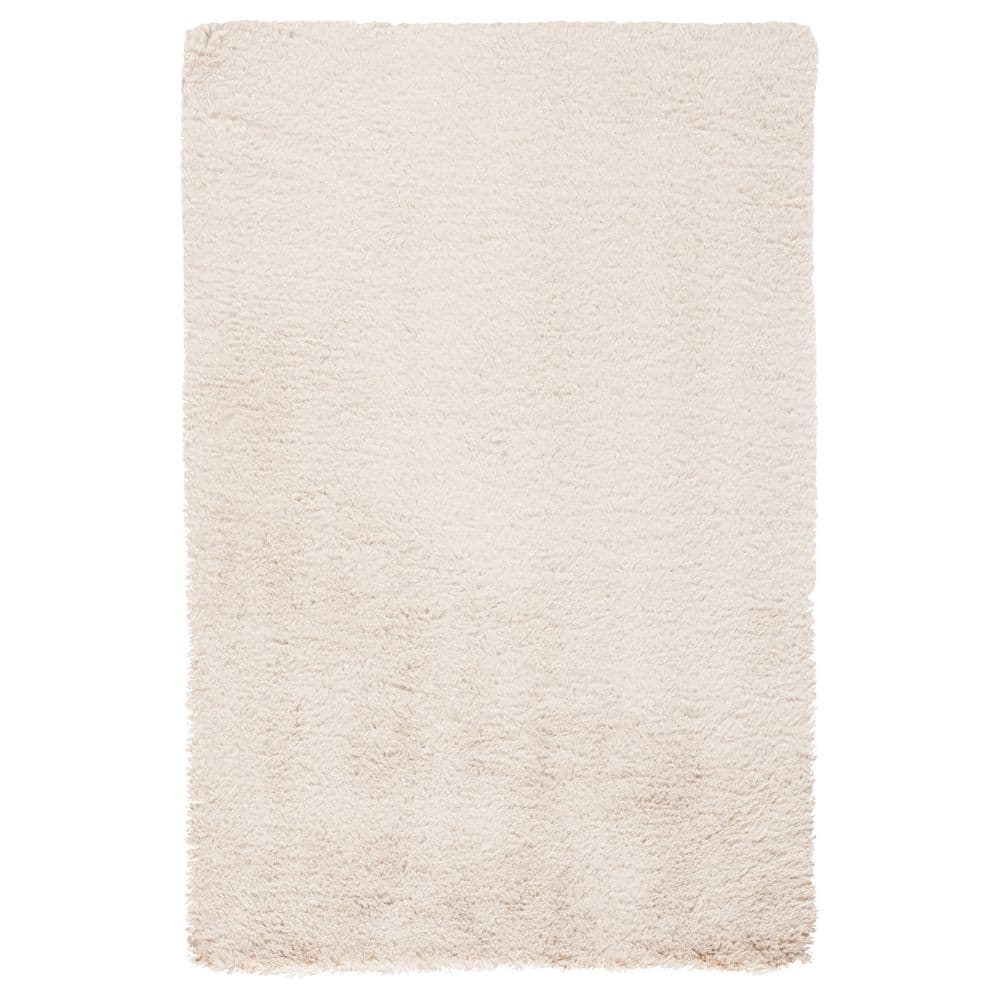 Faux Sheep Skin 3 ft. x 5 ft. Beige Flokati Solid Area Rug price history on PriceWatchPro
