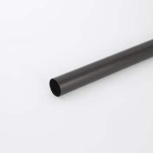 8 ft. W, Matte Black Heavy Duty Hanging Closet Rod