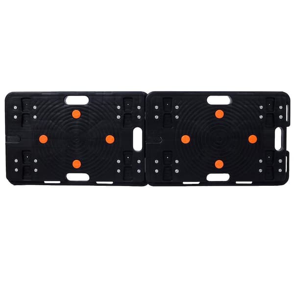 Ami 2 Piece Moving Dolly Heavy Duty Furniture Rolling Mover 330 lbs. Capacity Each Count Dolly
