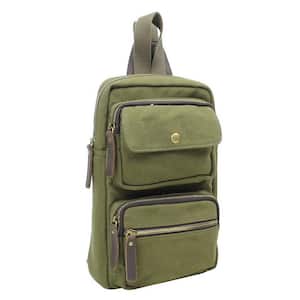 11.5 in. Cotton Canvas Chest Pack Travel Bag