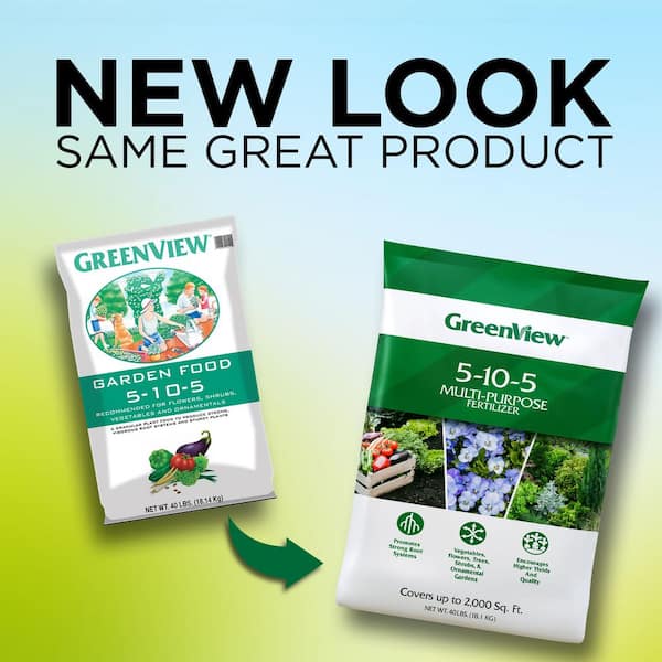 GreenView 40 lbs. Multi-Purpose Fertilizer 5-10-5 2140049 - The