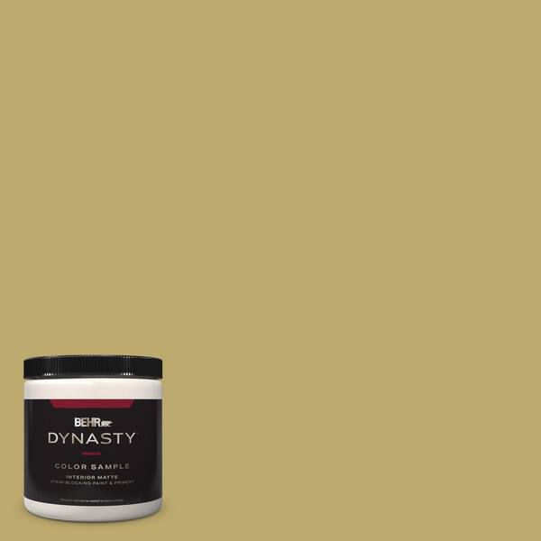 BEHR DYNASTY 8 oz. #370F-5 Coriander Seed Matte Stain-Blocking Interior/Exterior Paint & Primer Sample