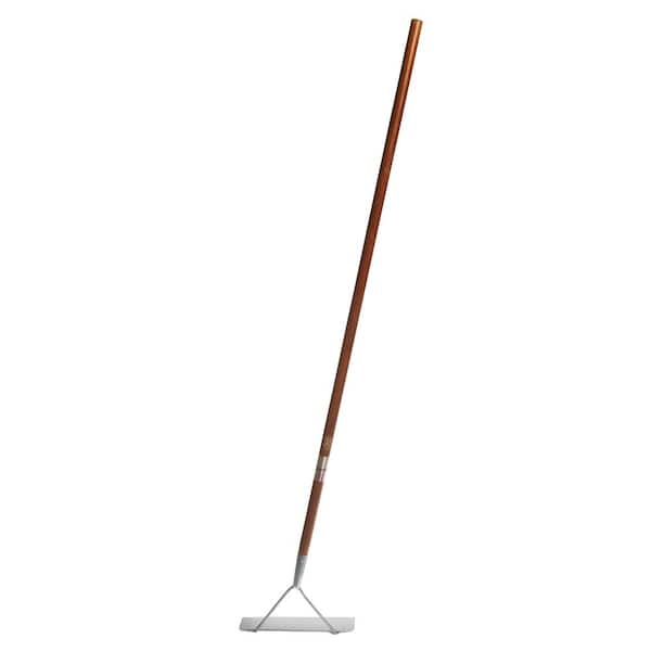 Nisaku 12.5 in. Blade Stainless Steel Rake