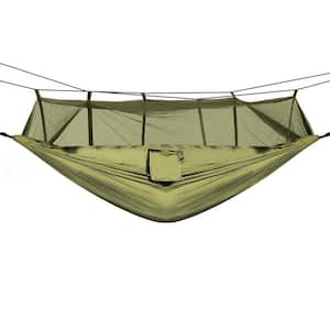 8.5 ft. Portable Nylon 600lbs Load 2 Persons Hammock with Mosquito Net
