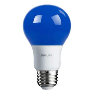 60-Watt Equivalent A19 Non-Dimmable Autism Speaks Blue LED Colored Light Bulb