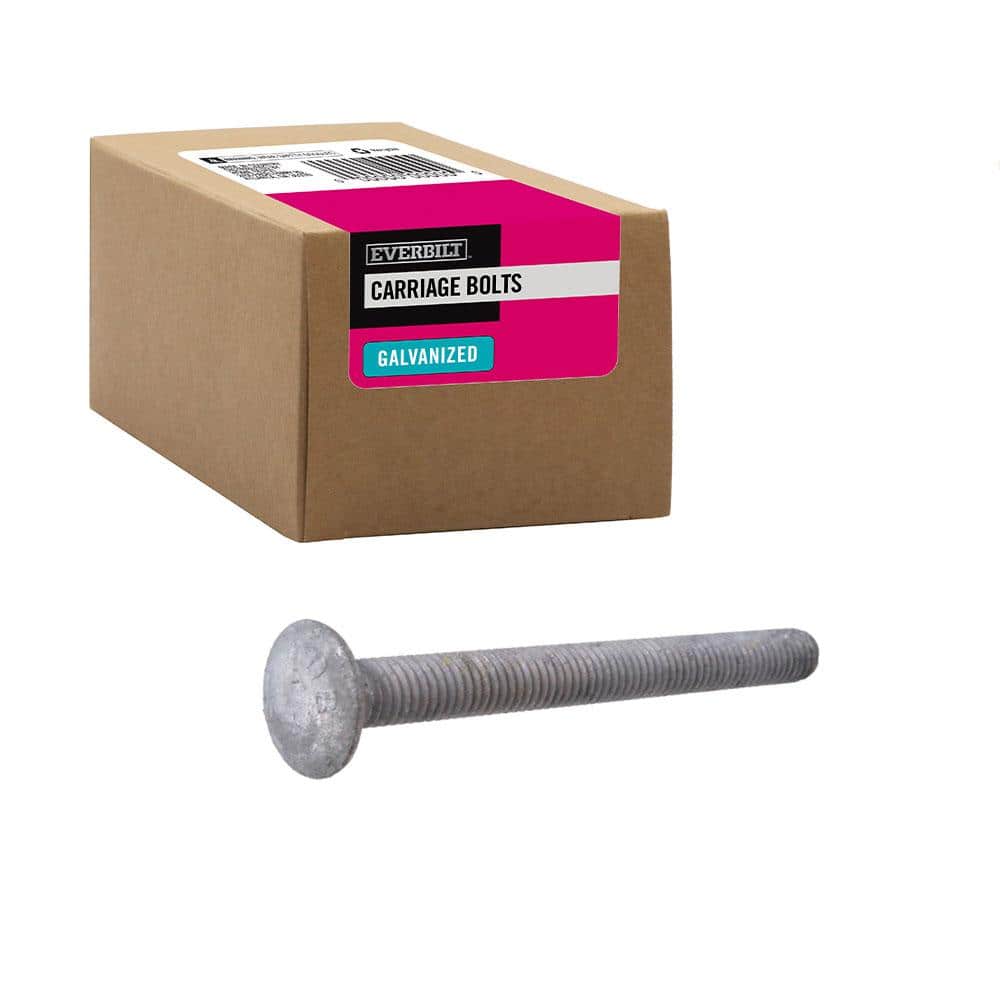 3/8 in.-16 x 4 in. Galvanized Carriage Bolt (25-Pack) price history on PriceWatchPro