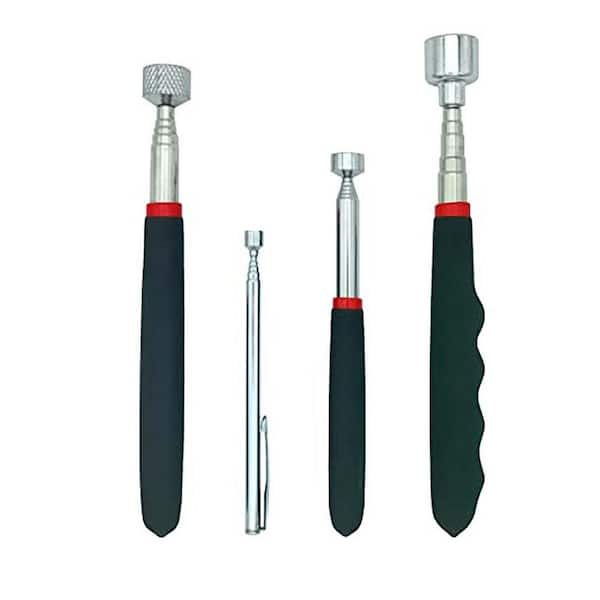 Magnetic Pickup Tool Telescoping Magnet Stick Metal Extends 1.5 lb. to 20 lb. Strength 4-Pack for Retrieval