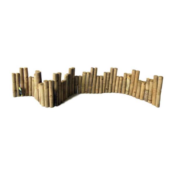 MGP 6 ft. Uneven Solid Bamboo Edging