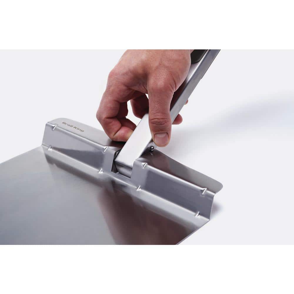 Broil King Stainless Steel Folding Pizza Peel with Soft Grip Handle