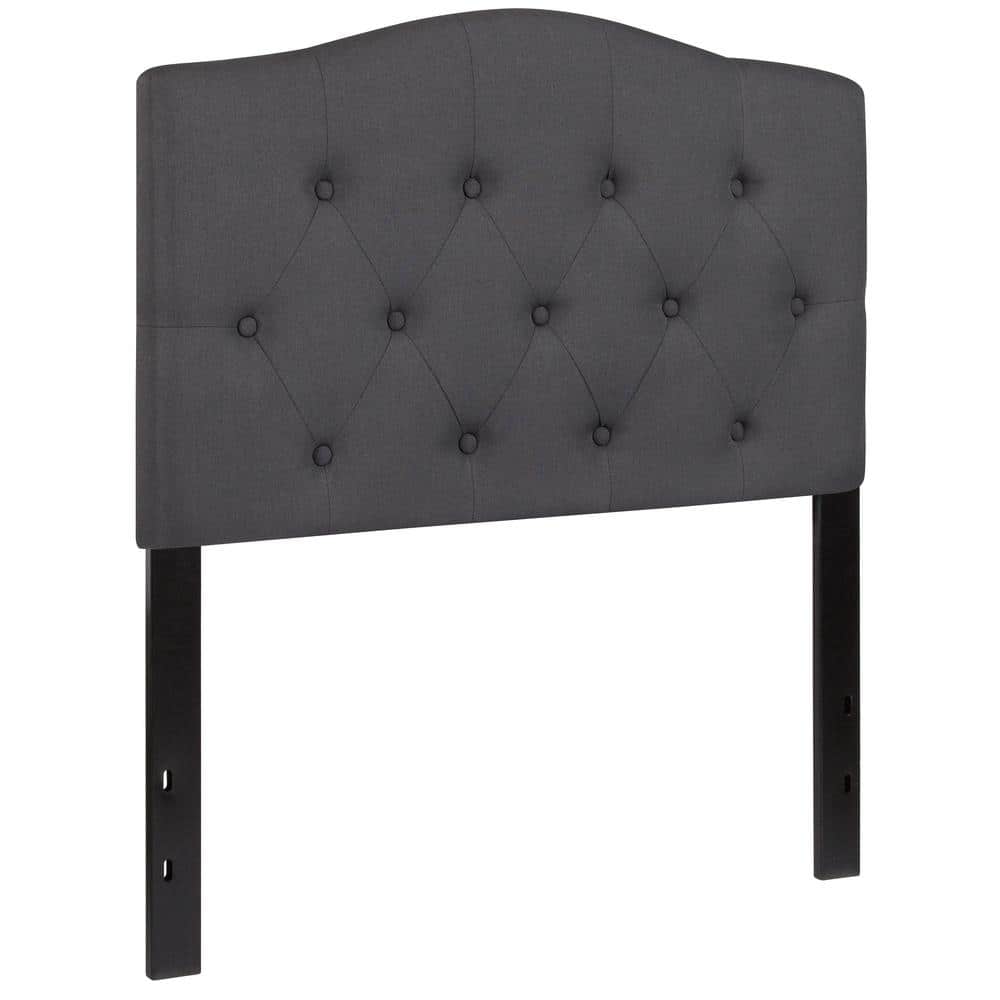 Carnegy Avenue Dark Gray Twin Headboard Panel Design CGA-HG-216009-DA ...