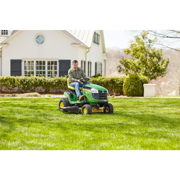 john deere e120 42 in hydrostatic lawn tractor