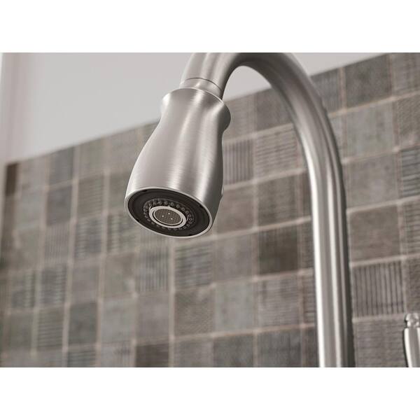 Arsdale Single-Handle Pull-Down Sprayer Kitchen Faucet with Soap/Lotion Dispenser in Vibrant Stainless