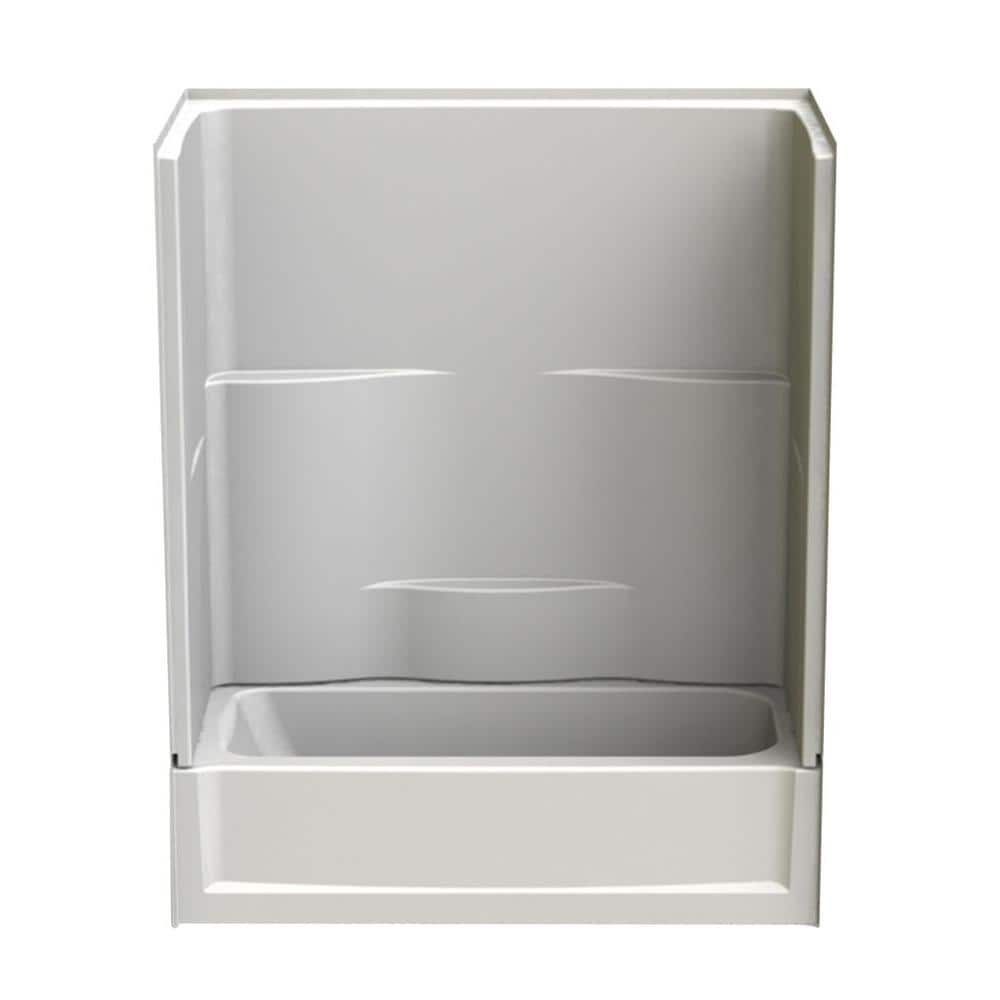 Remodeline Acryl 60 in. L x 30 in. W x 72 in. H Rectangular Tub/ Shower Com