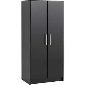 3 Shelves 24-in W x 16-in D x 65-in H in Pantry Cabinet