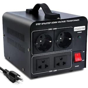 YICHUHAOXI 1500 Watt Voltage Converter Transformer Step Up/Down