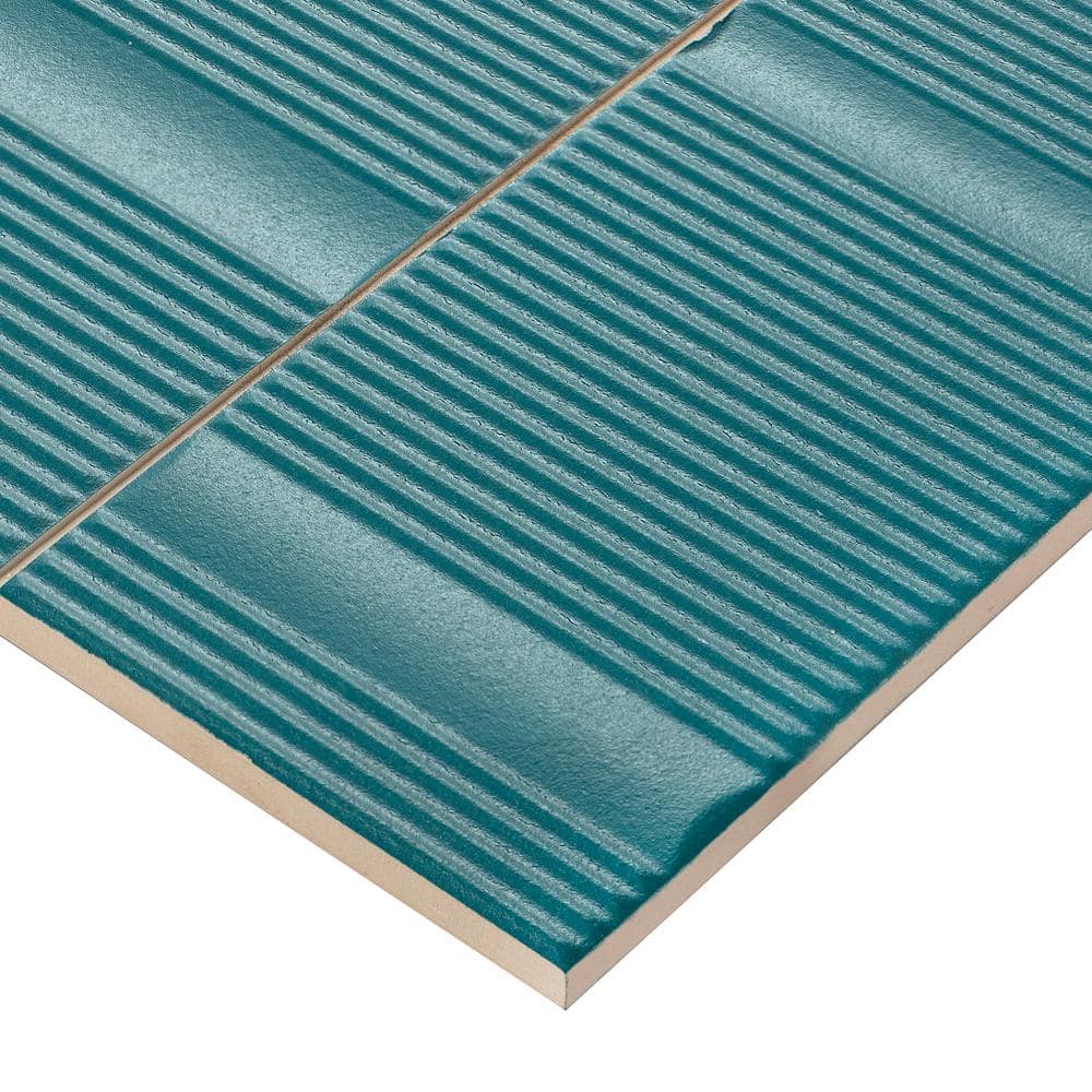 Battlefront Matte Green Ceramic Wall Tile 8'' x 16''