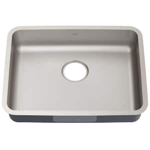 Dex 25 Undermount 16 Gauge Stainless Steel Single Bowl ADA Kitchen Sink