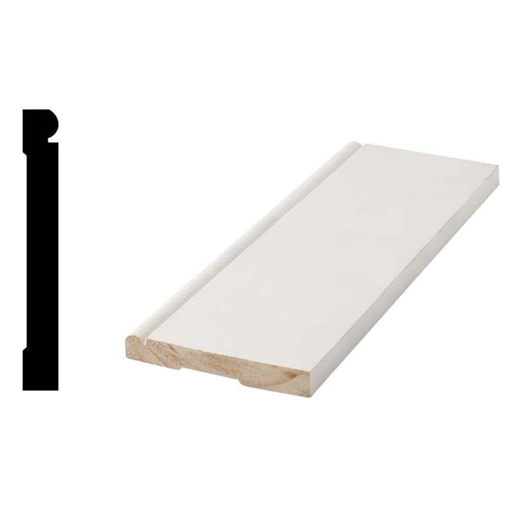 Woodgrain Millwork WG 750 9/16 in. x 41/4 in. Primed FingerJointed