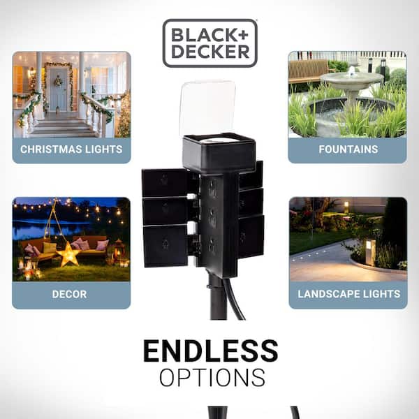 https://images.thdstatic.com/productImages/7af0d5d0-db8d-4144-8cd1-62779e35023d/svn/black-black-decker-outdoor-lighting-accessories-bdxpa0032-44_600.jpg