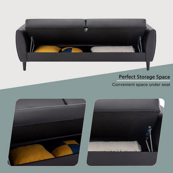 Futon Sofa Bed Memory Foam Couch Sleeper Daybed Foldable Convertible  Loveseat, Dark Gray - Yahoo Shopping