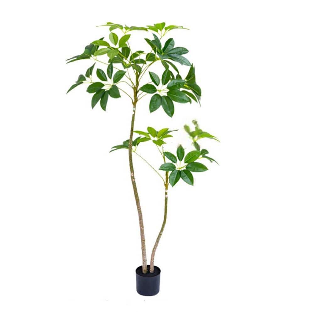 5. 2 ft. Tall Artificial Tree ，Umbrella Fake Plants Artificial Plants With Planter, Umbrella Tree In Pot price history on PriceWatchPro